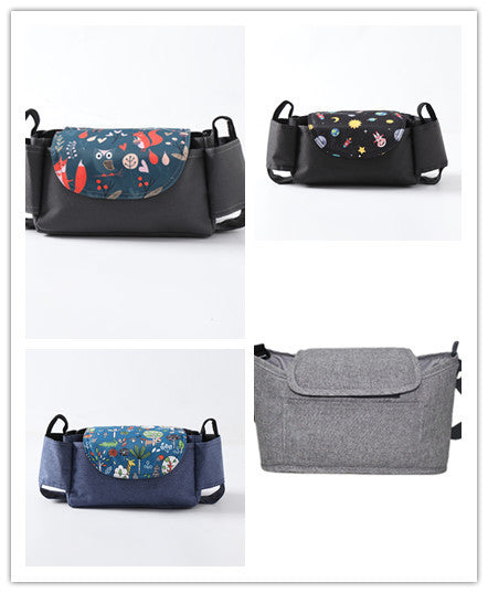 Versatile Bag Organizer for Strollers and Wheelchairs