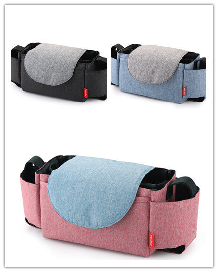 Versatile Bag Organizer for Strollers and Wheelchairs