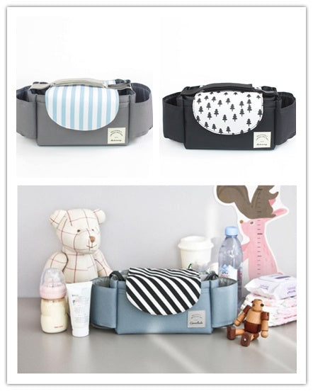 Versatile Bag Organizer for Strollers and Wheelchairs