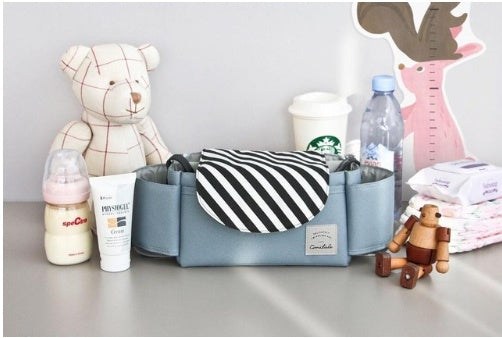 Versatile Bag Organizer for Strollers and Wheelchairs