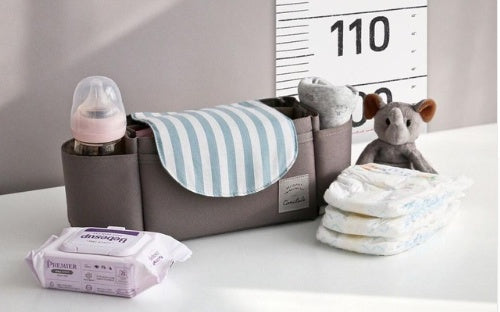 Versatile Bag Organizer for Strollers and Wheelchairs