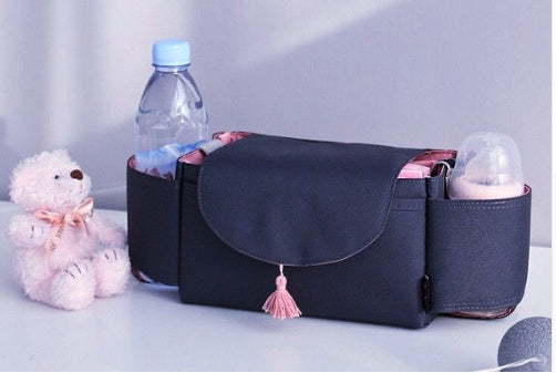 Versatile Bag Organizer for Strollers and Wheelchairs